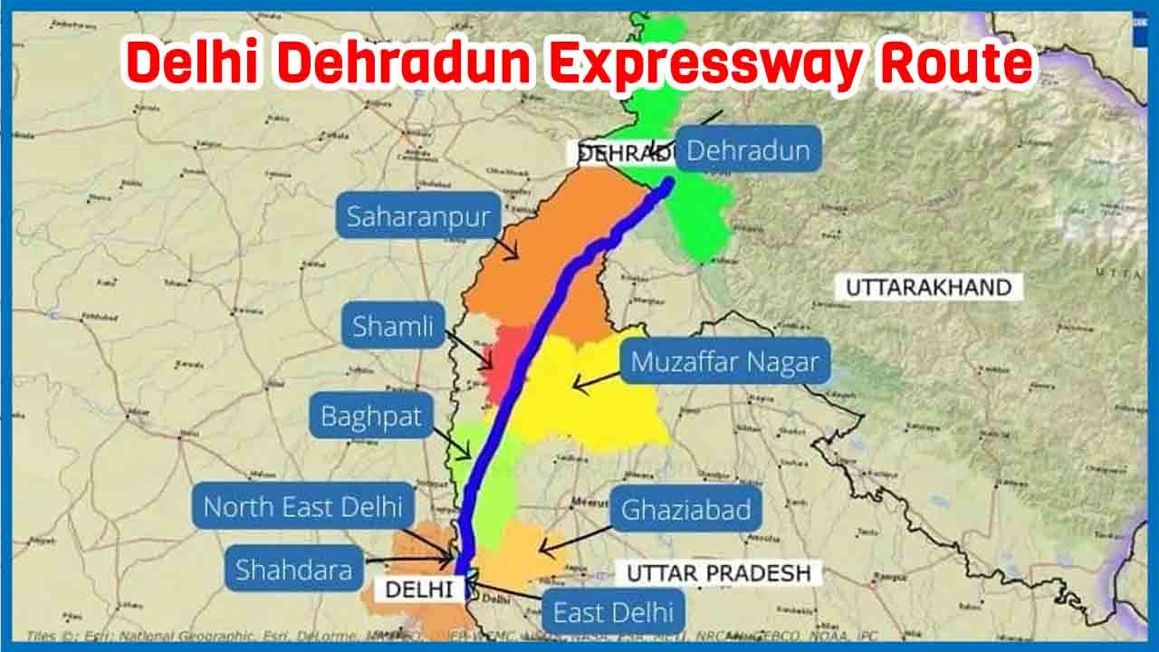 Delhi Dehradun Expressway Route Map Cost Progress And More Infra