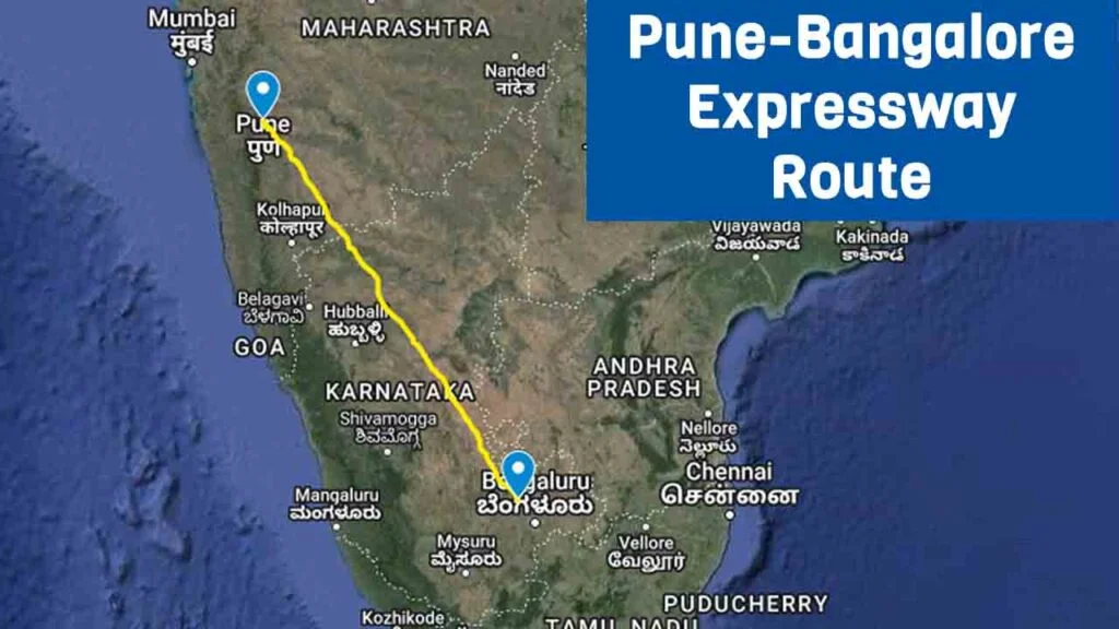Pune Bangalore Expressway Route