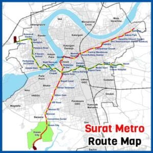 Surat Metro - Route, Map, Station List, Progress and Latest Updates ...