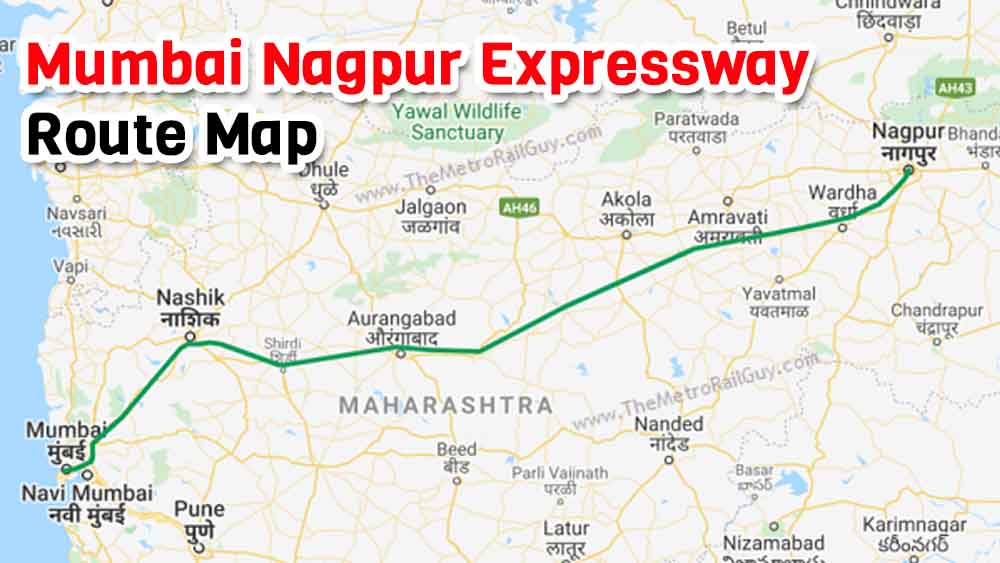 Samruddhi Mahamarg: Mumbai Nagpur Expressway Route Map, Progress And ...