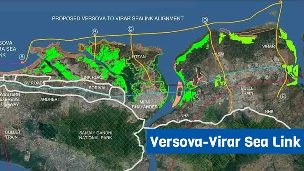 Versova-Virar Sea Link Route