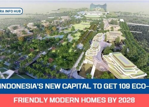 Indonesia’s New Capital to Get 109 Eco-Friendly Modern Homes by 2028