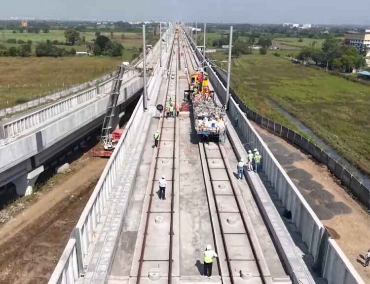 Overhead Electrification Work Advances on Mumbai–Ahmedabad Bullet Train Corridor