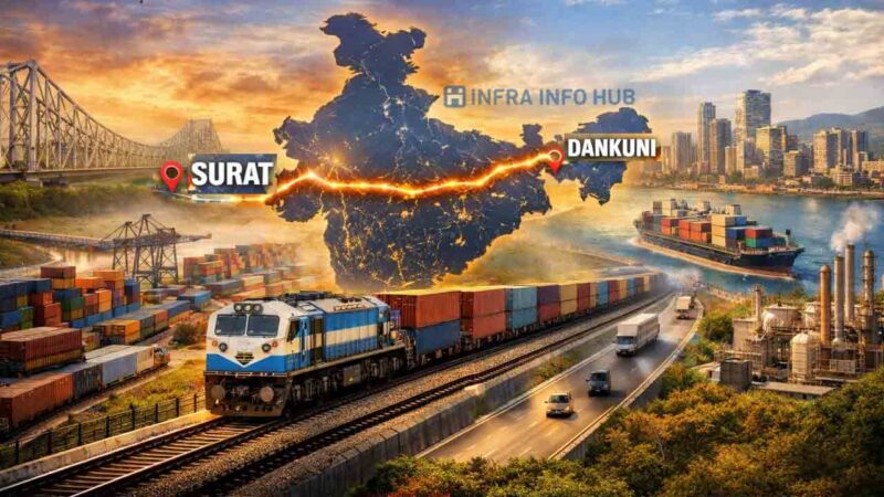 New Dankuni–Surat Dedicated Freight Corridor Set to Reshape India’s Logistics Landscape