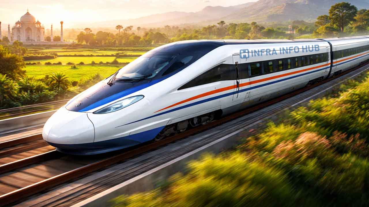New high speed rail corridors in india