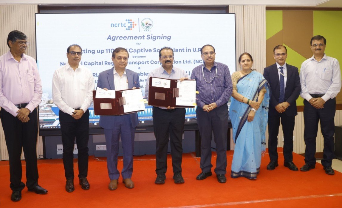 NCRTC Signs Major Solar Power Deal