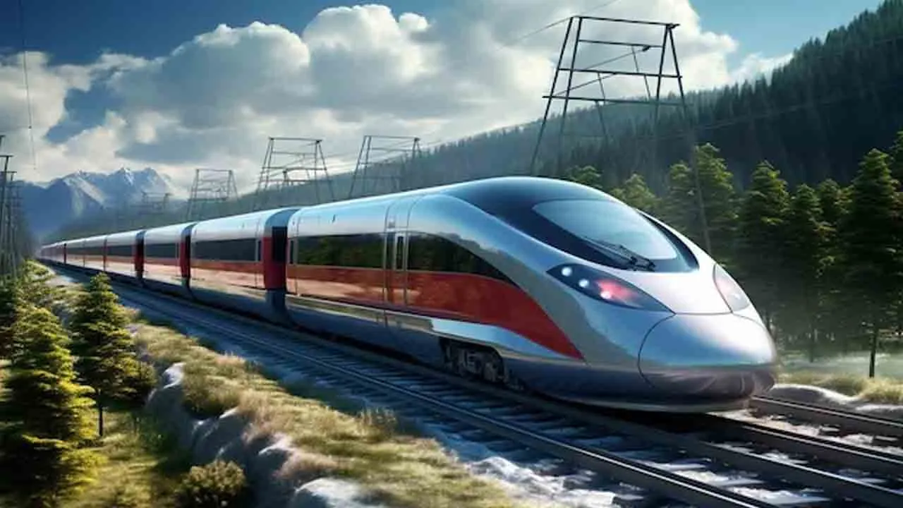 Bullet Train Corridors In Southern India