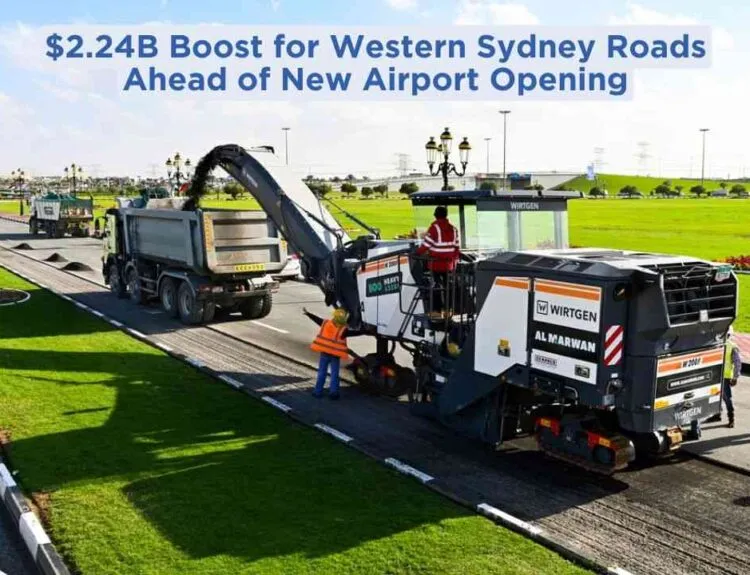 $2.24B Boost for Western Sydney Roads Ahead of New Airport Opening